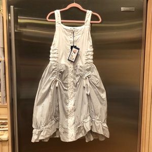 NWT PomPom Stripe Dress